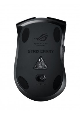 ASUS Миша ASUS ROG Strix Carry, USB-A/WL/BT, чорний