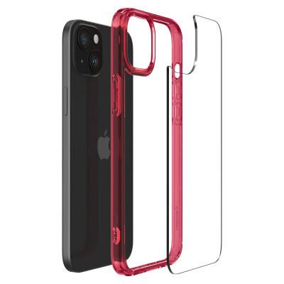 Spigen Чохол для Apple iPhone 15 Ultra Hybrid, Red Crystal