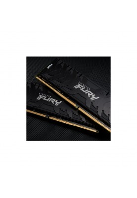 Kingston Пам'ять ПК DDR4 32GB KIT (16GBx2) 3200 FURY Renegade Чорний