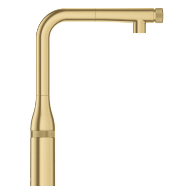 Grohe Змішувач для кухні Accent Smart Control, довж.виливу - 199мм, поворотний/витяжний, вентиль/кнопка, матовий прохолодний схід сонця