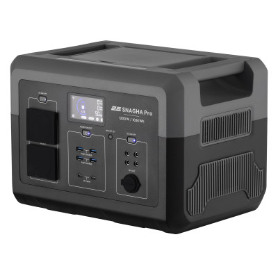 2E Портативна електростанція Snagha PRO, 1200 Вт, 1024 Вт/год, WiFi/BT, швидка зарядка