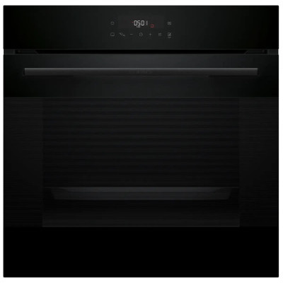 Bosch Духовий шафа електричний, 76л, A, дисплей, конвекція, телескопічні направляючі, soft closing, чорний