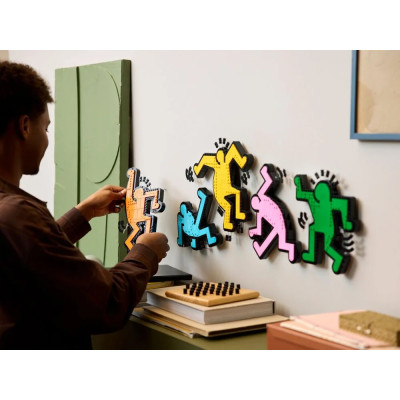 LEGO Конструктор LEGO ART Кіт Гарінґ — Танцюючі чоловічки LEGO Конструктор LEGO ART Кіт Гарінґ — Танцюючі чоловічки