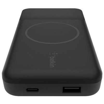 Belkin Портативний зарядний пристрій MagSafe 10000mAh, Wireless Power Bank, black
