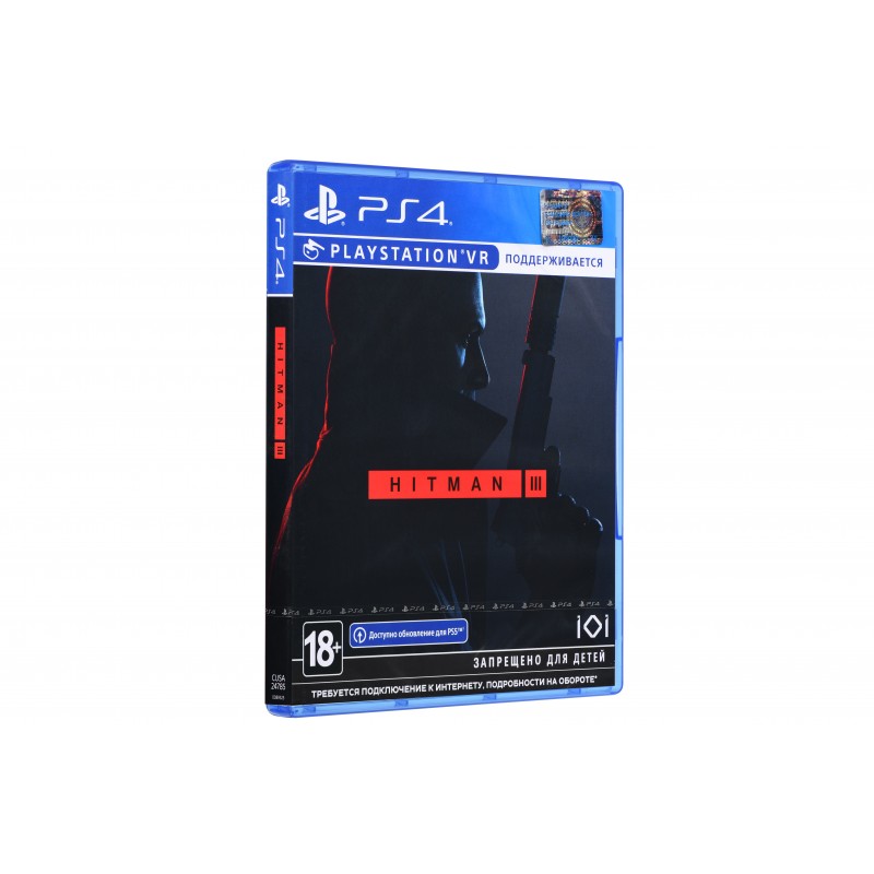 Games Software Hitman 3 Standard Edition Russian [Blu-Ray диск] (PS4)
