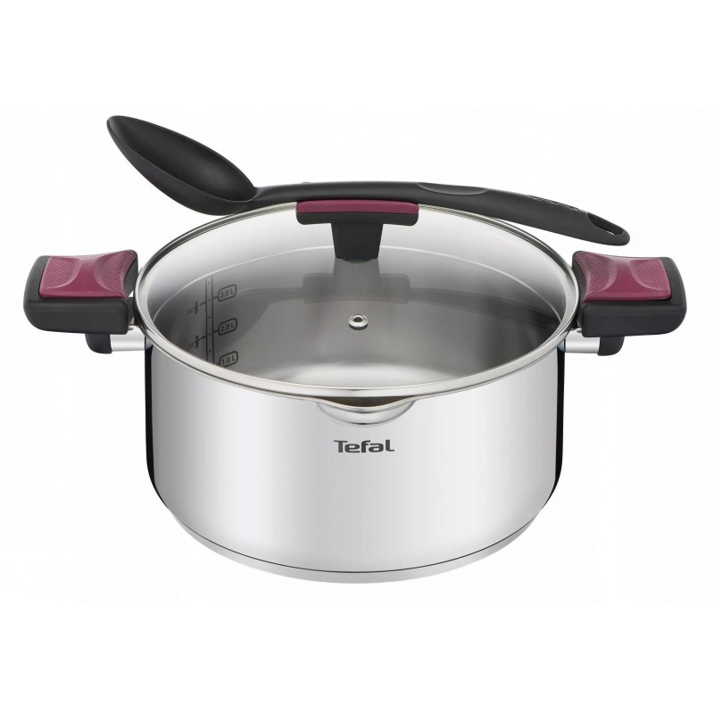 Tefal Набір посуду Cook&Clip, 10 предметів (G723SA74)