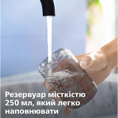 Philips Іригатор портативний Sonicare Cordless Power Flosser 3000, чаша 250 мл, чохол, 2 насадки , білий