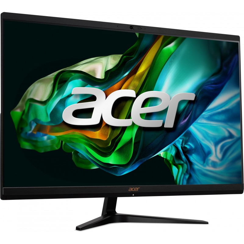 Acer Комп'ютер персональний моноблок Aspire C24-1800 23.8" FHD, Intel i5-12450H, 16GB, F1024GB, UMA, WiFi, кл+м, без ОС, чорний