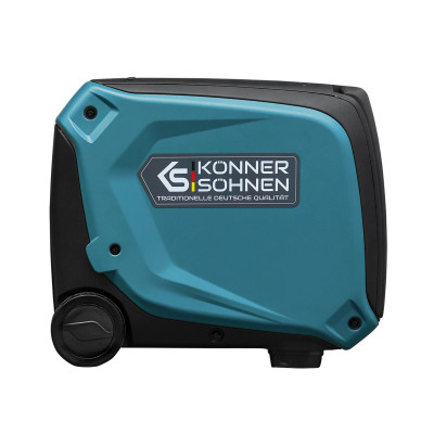 Könner & Söhnen Генератор бензиновий інверторний KS 4000iE S, 230В, 4.0кВт, електростартер, 40кг Könner & Söhnen Генератор бензиновий інверторний KS 4000iE S, 230В, 4.0кВт, електростартер, 40кг