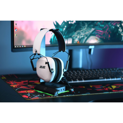 2E Gaming Гарнітура ігрова HG365, BT/WL, білий 2E Gaming Гарнітура ігрова HG365, BT/WL, білий
