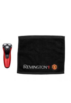Remington Бритва електр. роторна Man Utd Power Series Aqua, бритв.головок-3, сух.+волог., тример, кейс, чорно-червоний