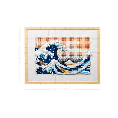 LEGO Конструктор ART Хокусай, «Велика хвиля»