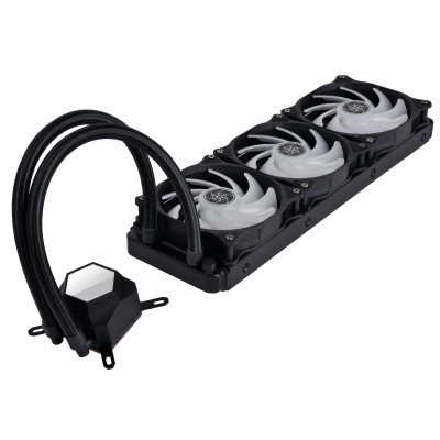 SilverStone Система рідинного охолодження Perma Frost Premium PF360-ARGB-V2, LGA1700, 2066, 2011, 1200, 115x, AM5, AM4, FM1, FM2, TDP300W