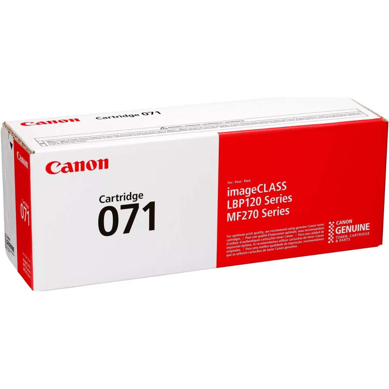 Canon Картридж 071 MF272dw/275dw/LBP122dw Black (1200 стор.)