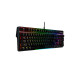 HyperX Клавіатура механічна Alloy MKW100 104key, TTC Red, USB-A, EN/UA, RGB, чорний