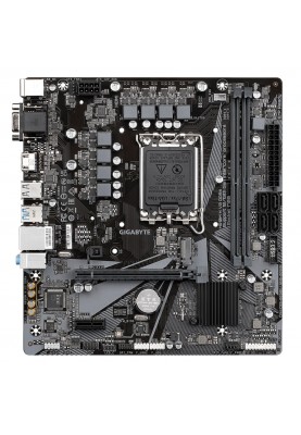 Gigabyte Материнська плата H610M H V2 s1700 H610 2xDDR5 HDMI D-Sub mATX