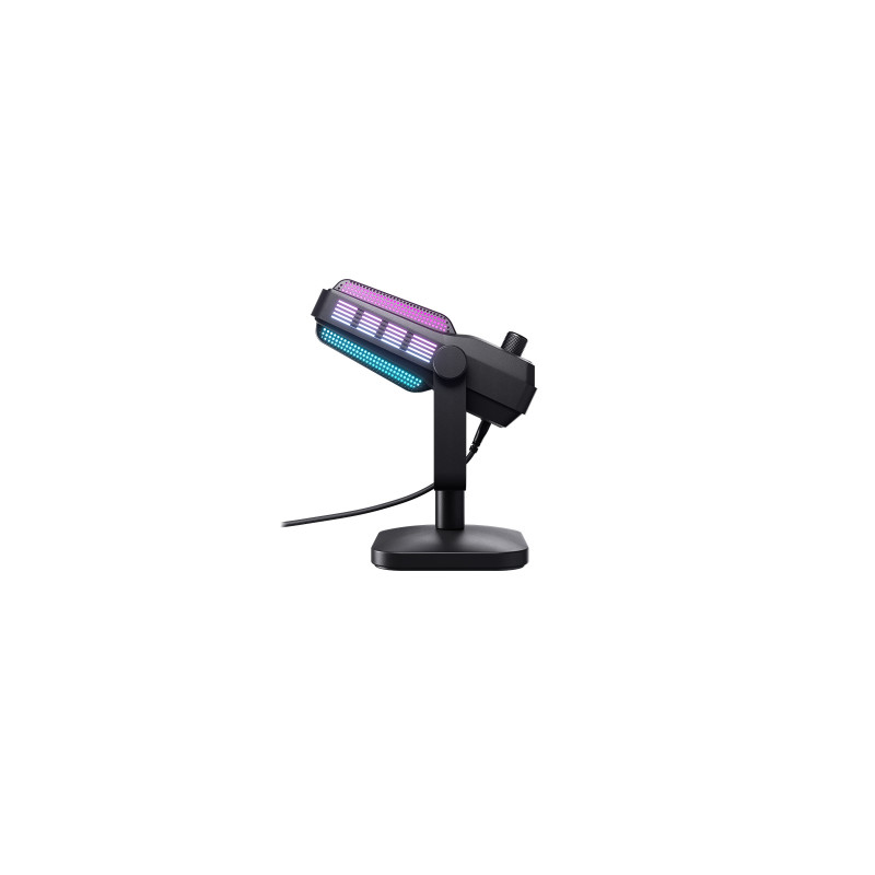 Cherry Xtrfy Мікрофон геймінговий NGALE R, Cardioid, USB-A, 2м, RGB, чорний
