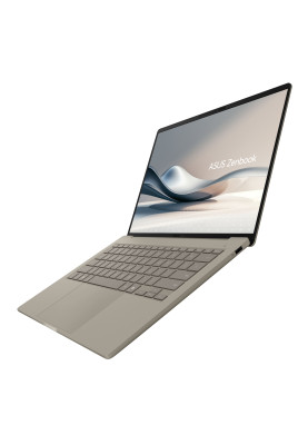 ASUS Ноутбук Zenbook 14 UX3407RA-QD906W 14" WUXGA OLED, Snapdragon X Elite X1E 78 100, 32GB, F1TB, UMA, Win11, Бежевий