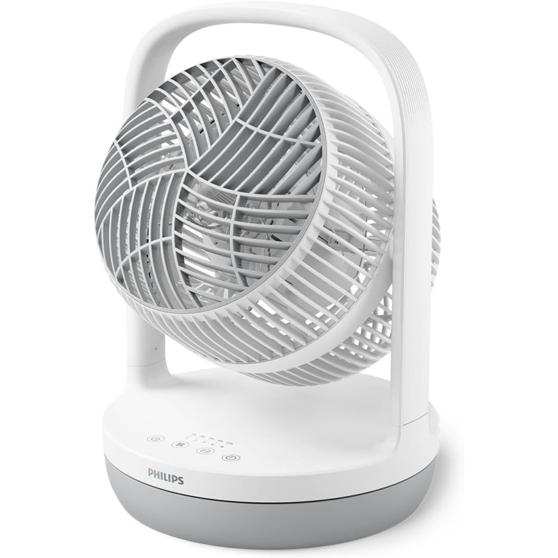Philips Вентилятор Philips настільний Series 2000, 22см, 28Вт, таймер, поворот 180, білий