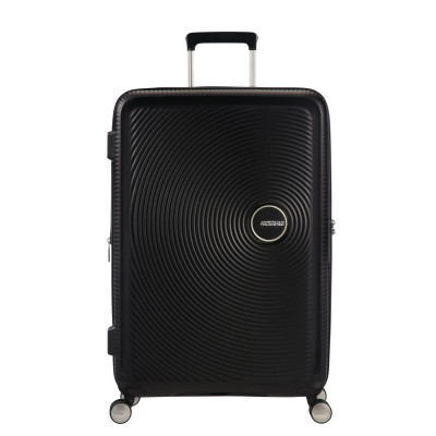 American Tourister Валіза American Tourister, Soundbox, поліпропілен, середня, 67см, 71.5/81л, TSA, 4 колеса, EXP, чорний