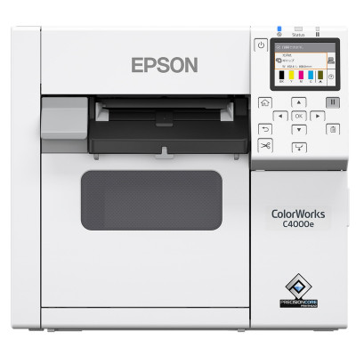 Epson Принтер етикеток ink color 108 mm ColorWorks CW-C4000e (mk) 100 mmps USB Ethernet