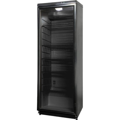 SNAIGE Холодильна вітрина, 173x60х60, 350л, полок - 5, зон - 1, бут-154, 1дв., ST, чорний