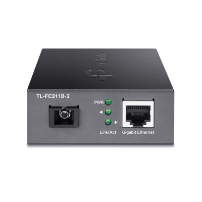 TP-Link Медіаконвертер FC311B-2 1xGE, 1x1000BASE-LX, SM, WDM, 2km, SC