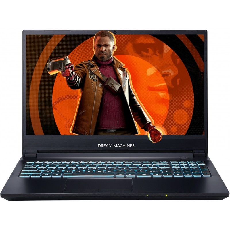 Dream Machines Ноутбук RG3060-15 15.6FHD IPS 144Hz/Intel i5-11400H/16/1024F/NVD3060-6/DOS