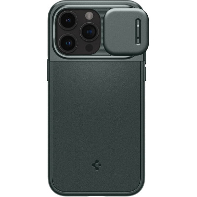 Spigen Чохол для Apple iPhone 15 Pro Optik Armor MagFit Abyss, Green