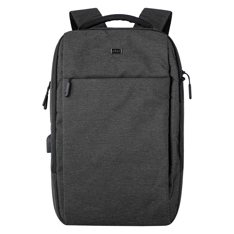 2E Рюкзак, Melange 16", чорний