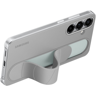 Samsung Чохол для Galaxy S25+ (S936), Standing Grip case, сірий