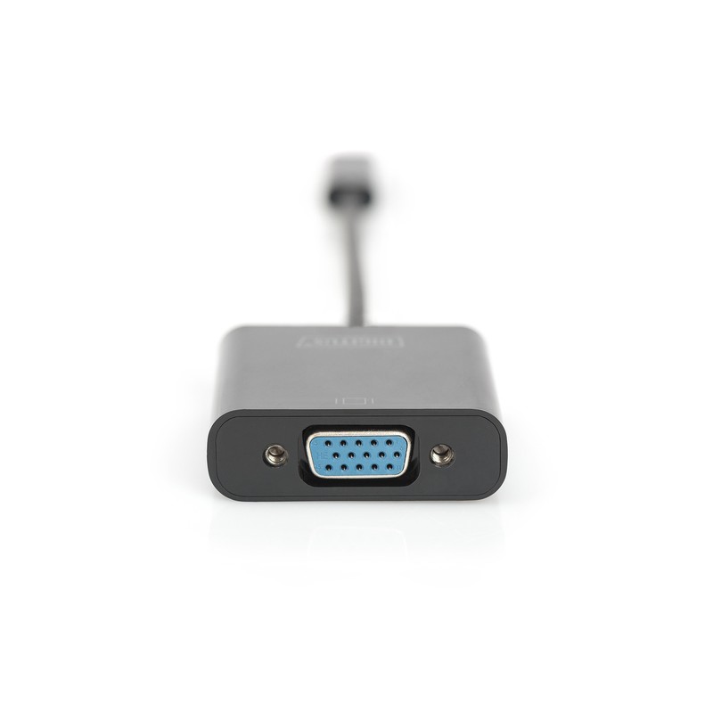 Digitus Адаптер USB-C - VGA Full HD, M/F, 0.15 m