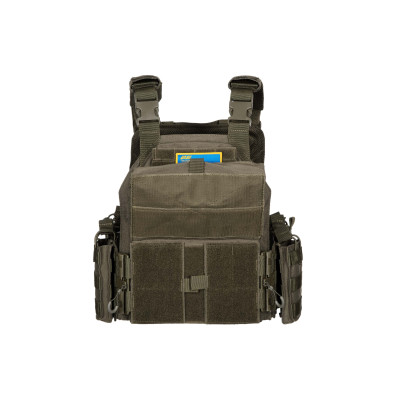 2E Tactical Плитоноска, Тип 3, Combat, швидке скидання, зелена