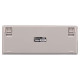 Keychron Клавіатура механічна K2 84Key, Gateron G PRO Blue, BT/USB-A, EN/UKR, No Led, Grey