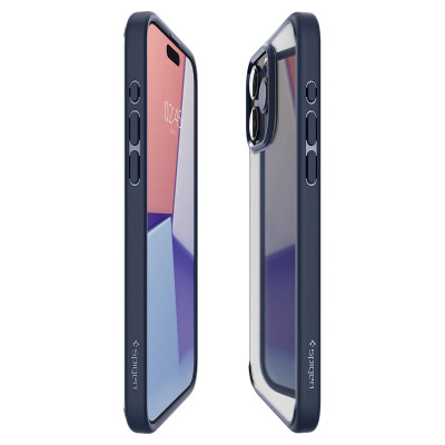 Spigen Чохол для Apple iPhone 15 Pro Max Ultra Hybrid, Navy Blue