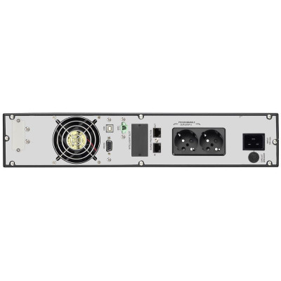 FSP Джерело безперебійного живлення Custos 2TL, 2000VA/1800W, RT2U, LCD, USB, RS232, 8xС13