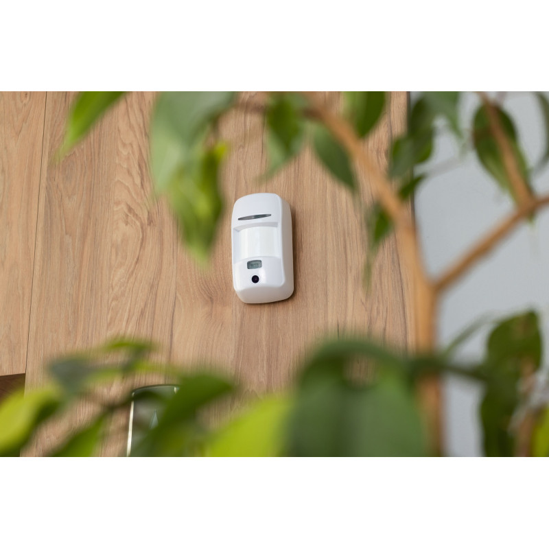 U-Prox Датчик руху з камерою фото за запитом PIR Cam White, бездротовий, білий