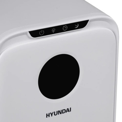 Hyundai Осушувач повітря безкомпресорний HDSH001UA 350мл.на добу, 25м.кв, 40Вт, дисплей, ел.кер-ня, таймер, авто вимк., білий Hyundai Осушувач повітря безкомпресорний HDSH001UA 350мл.на добу, 25м.кв, 40Вт, дисплей, ел.кер-ня, таймер, авто вимк., білий