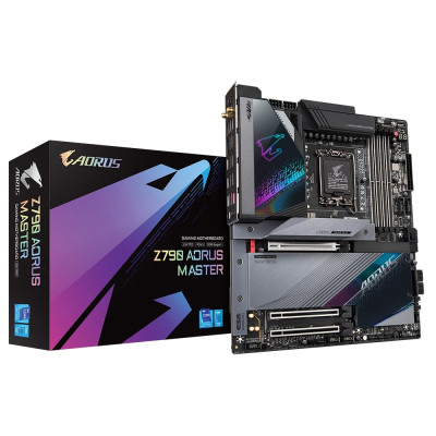Gigabyte Материнська плата Z790 AORUS MASTER s1700 Z790 4xDDR5 M.2 DP EATX