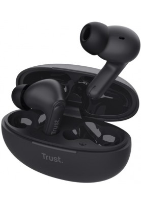 Trust Навушники TWS Yavi Earbuds BT 5.3, ENC, SBC, Mic, Чорний