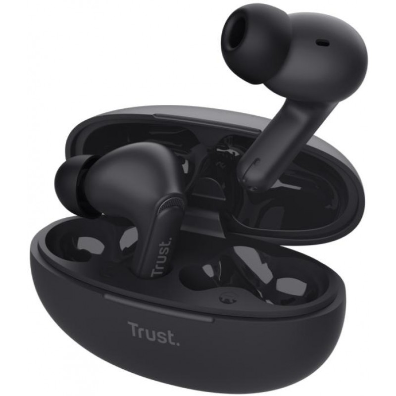 Trust Навушники TWS Yavi Earbuds BT 5.3, ENC, SBC, Mic, Чорний