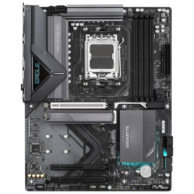 Gigabyte Материнська плата X870 EAGLE WIFI7 sAM5 X870 4xDDR5 M.2 HDMI DP Wi-Fi BT ATX