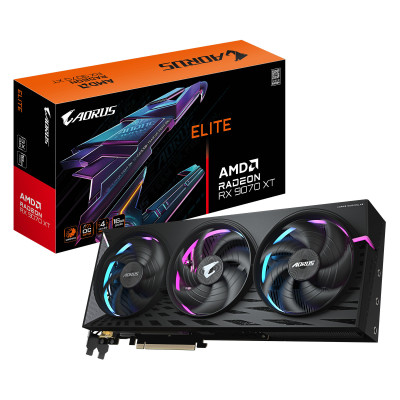 Gigabyte Відеокарта Radeon RX 9070 XT 16GB GDDR6 AORUS ELITE