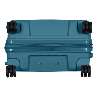 2E Валіза, Aero, поліпропілен, середня, 63/78 л, TSA, 4 колеса, EXP, синій 2E Валіза, Aero, поліпропілен, середня, 63/78 л, TSA, 4 колеса, EXP, синій