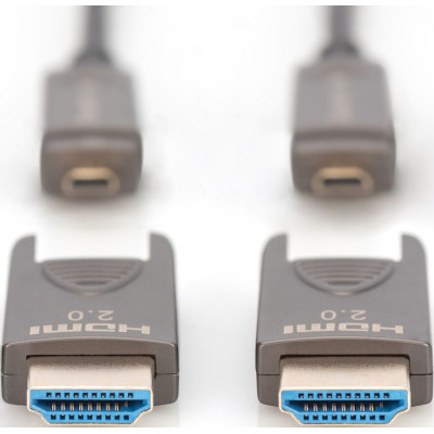 Digitus Кабель DIGITUS HDMI (M/M), 4K, AOC, 10м, чорний