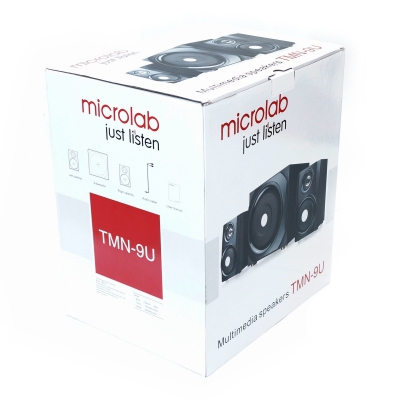 Microlab Акустична система TMN-9U 2.1, 40W, mini-jack, USB, SD, чорний