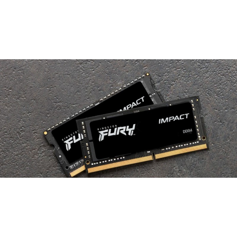 Kingston Пам'ять ноутбука DDR4 32GB KIT (16GBx2) 3200 FURY Impact