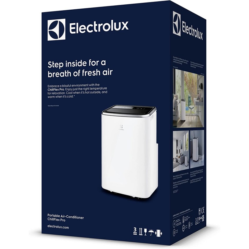 Electrolux Кондиціонер мобільний ChillFlex Pro EXP26U338HW, 25 м2, A/A++, R290