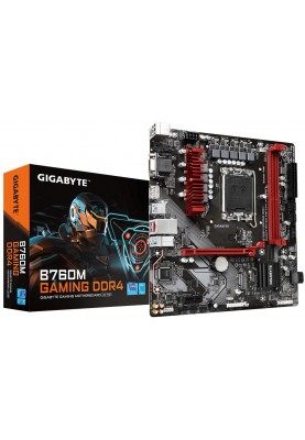 Gigabyte Материнська плата B760M_GAMING_DDR4 s1700 B760 2xDDR4 HDMI DP mATX