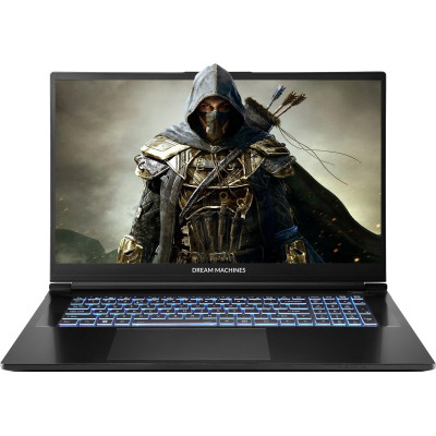 Dream Machines Ноутбук RG4060-17 17.3FHD IPS, Intel i7-14650HX, 32GB, F1TB, NVD4060-8, DOS, чорний